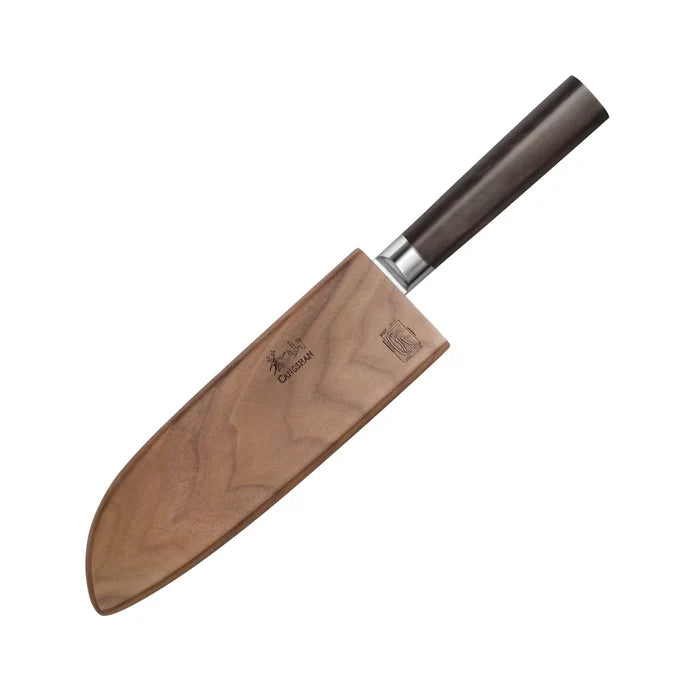 Haku Series 7" Santoku Knife with Sheath