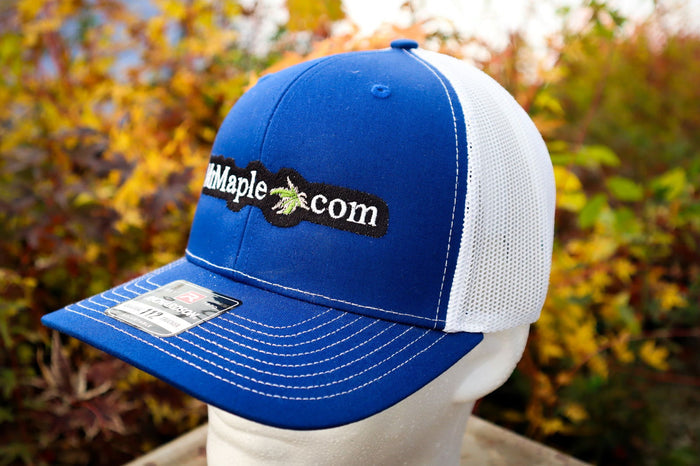 - Hat - 'MrMaple.com' - Richardson 112 - Blue & White - Mr Maple │ Buy Japanese Maple Trees