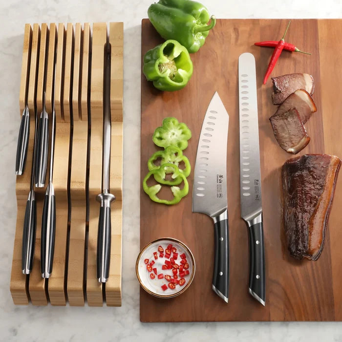 Helena Series 8-Piece BBQ In-Drawer Knife Set