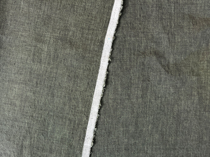 High Twisted Linen Fabric 14s Medium Weight Khaki 8010