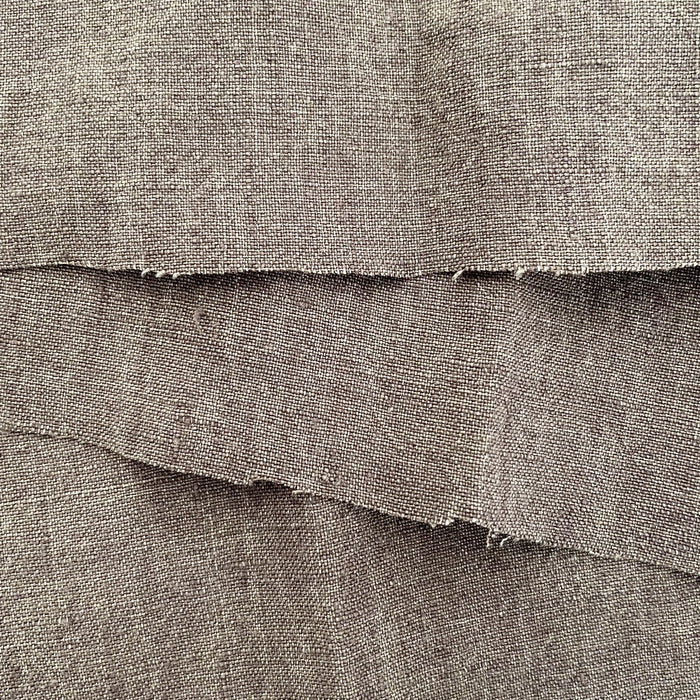 High Twisted Linen Fabric 14s Medium Weight Khaki(light) 6311