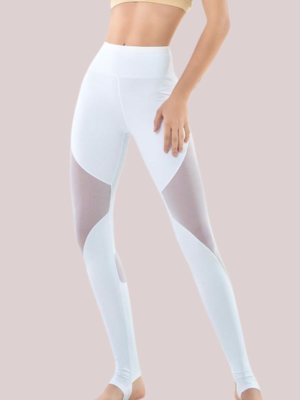 High-waist Mesh Leggings