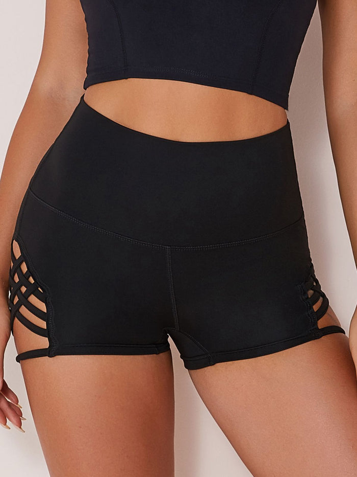 High Waist Sexy Hot Spandex Gym Booty Shorts