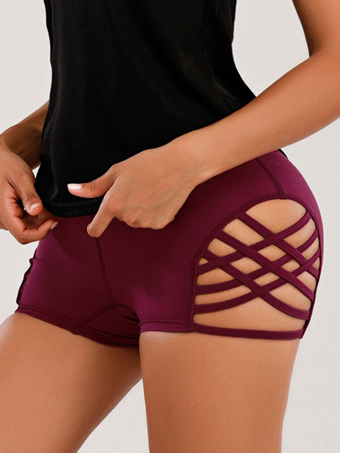High Waist Sexy Hot Spandex Gym Booty Shorts