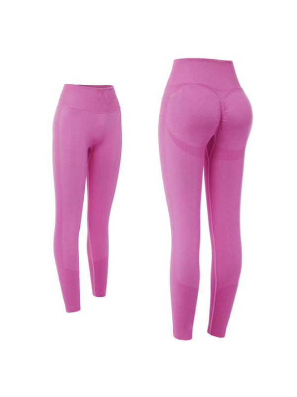 High Waist Tight Basic Smiley Leggings