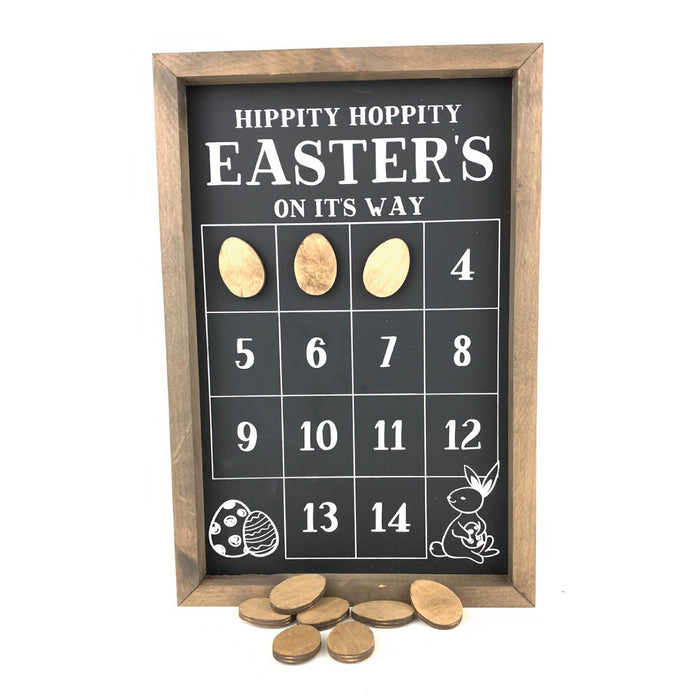 Hippity Hoppity <br>Easter Magnetic Countdown