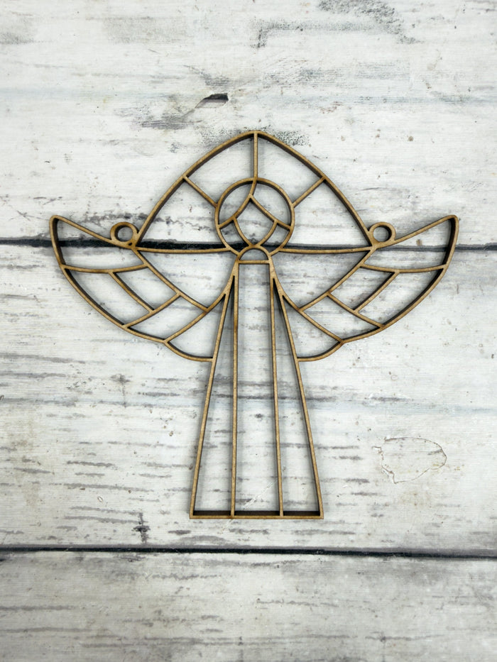 Hollow Angel Ornament DIY