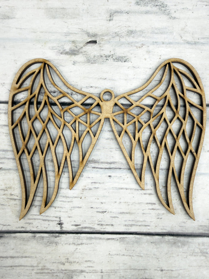 Hollow Angel Wings Ornament DIY