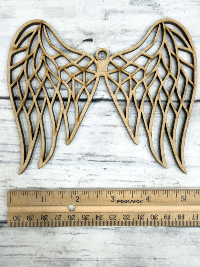 Hollow Angel Wings Ornament DIY