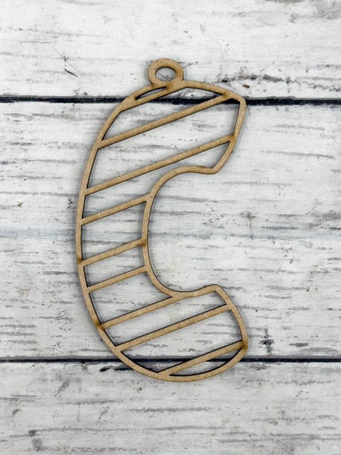 Hollow Letter C Ornament DIY