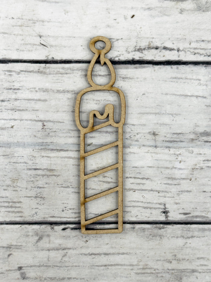 Hollow Letter I Ornament DIY