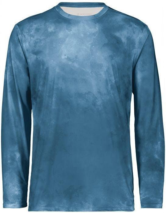 Columbia Blue Cloud Print / S