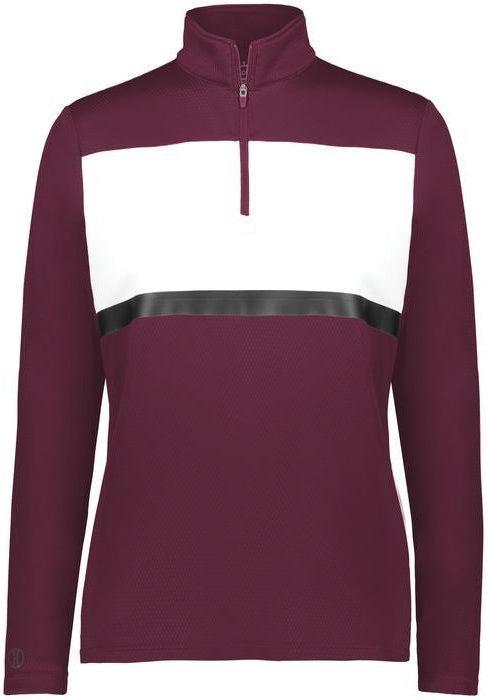 Maroon/White / S