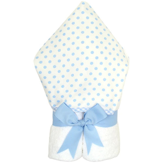 Hooded Towel - Blue Dot Fabric