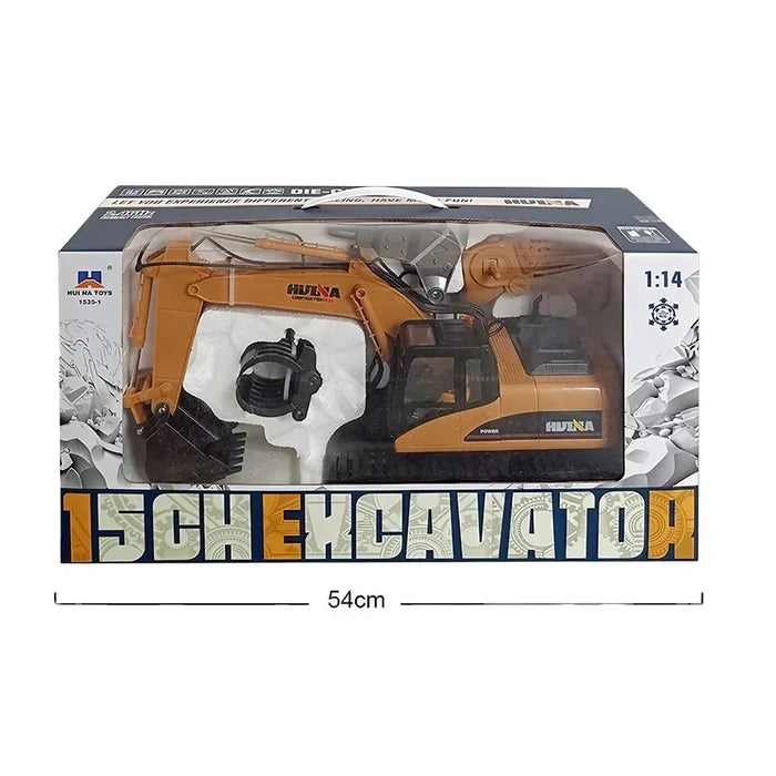 Huina 1535-1 RC Excavator (2026 Model)
