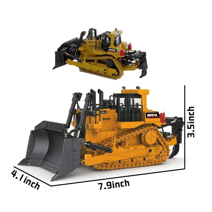 Huina 1700 1:50 Alloy Diecast Bulldozer 2  Huina Model