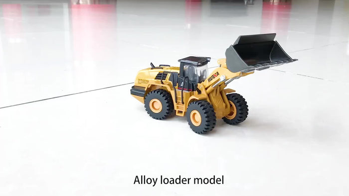 Huina 1714 1:50 Alloy Diecast Wheel Loader 8