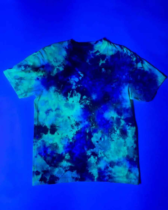 Ice-Dyed T-Shirt – Limelight (Fluorescent)