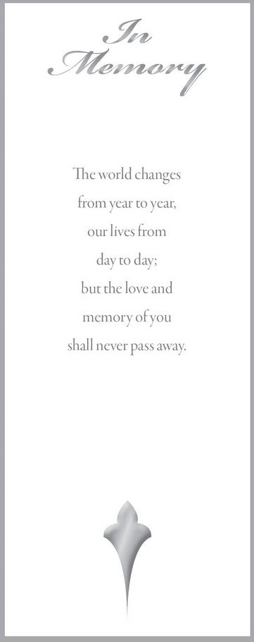 In Memory Bookmark- ST8784-BM