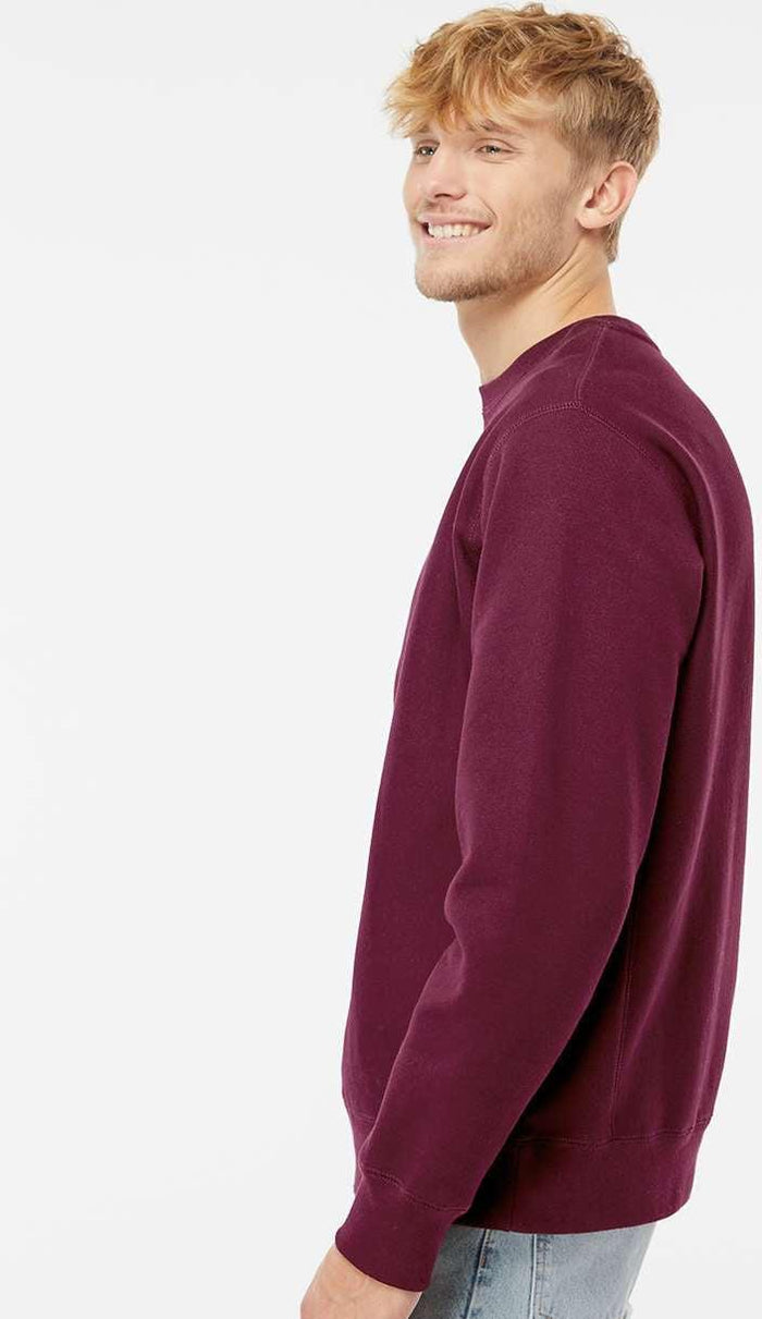 no-logo Independent Trading Co. Legend Premium Heavyweight Cross-Grain Sweatshirt-Men's Layering-Independent Trading Co.-Thread Logic