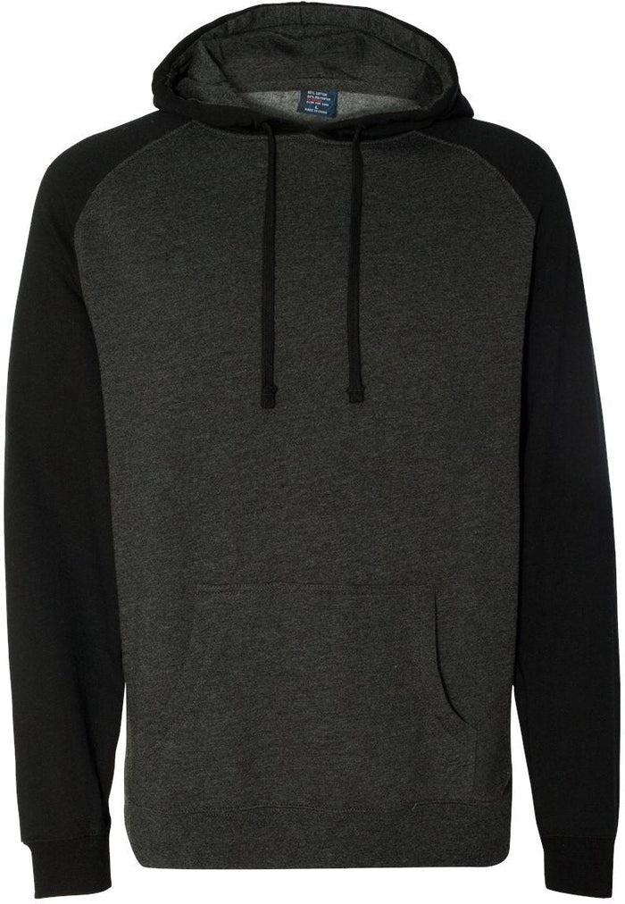 Independent Trading Co. Raglan Hooded Sweatshirt