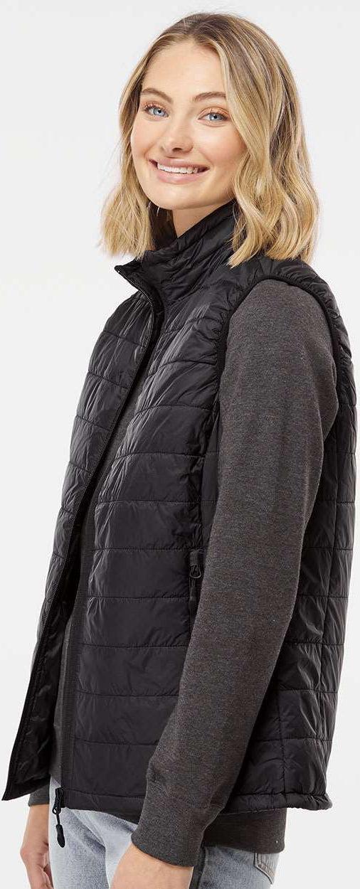no-logo Independent Trading Co. Ladies Puffer Vest-Ladies Layering-Independent Trading Co.-Thread Logic