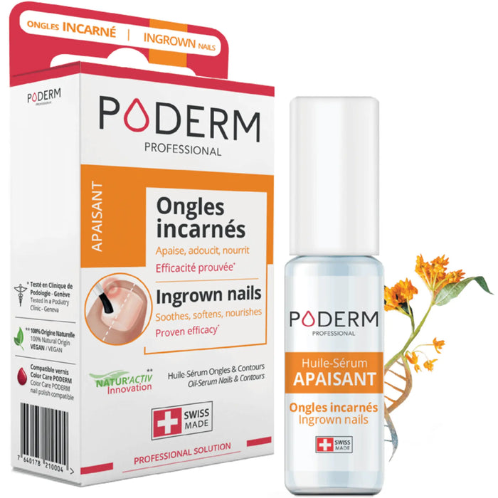 Ingrown, encrusted nail serum treatment - 8ml - Soothing - Poderm Professional - My Podologie