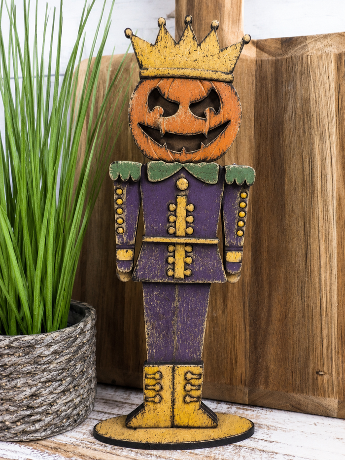 Jack O Lantern King Nutcracker DIY Kit