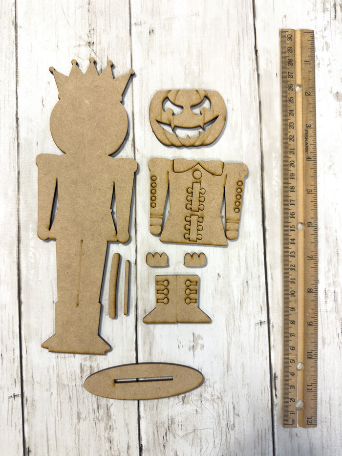 Jack O Lantern King Nutcracker DIY Kit