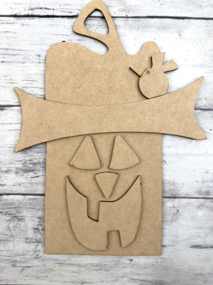 Jackolantern Cutting Board DIY Kit