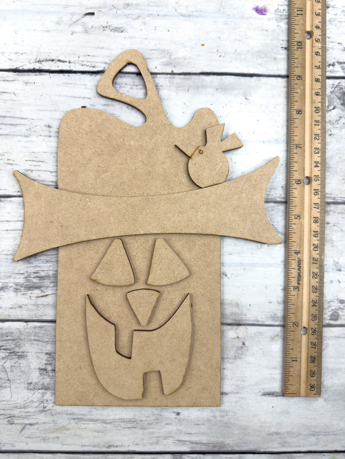 Jackolantern Cutting Board DIY Kit