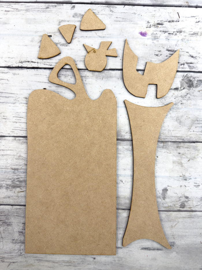 Jackolantern Cutting Board DIY Kit
