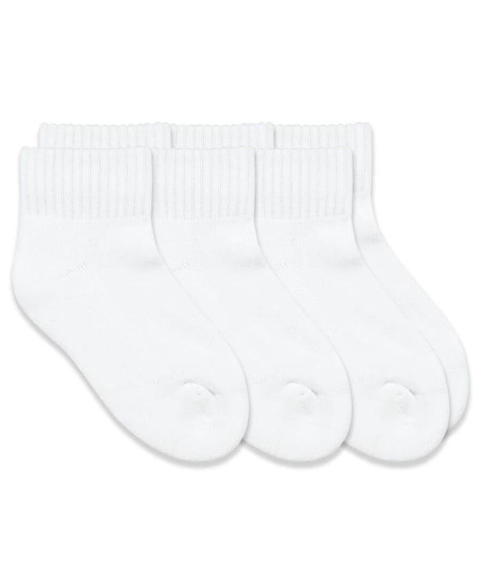 Jefferies Socks - Classic Ribbed - White