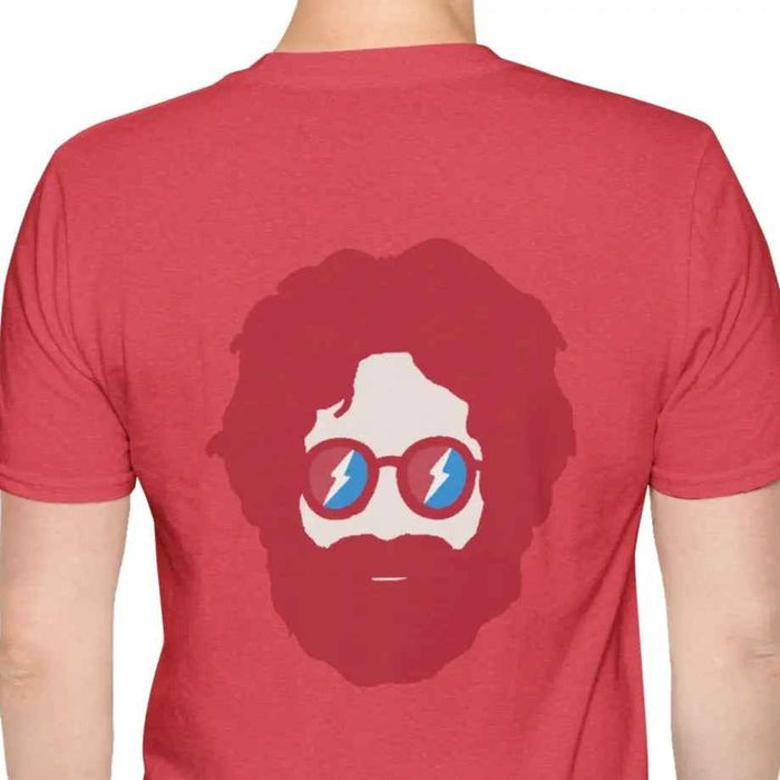 Jerry Garcia Color Match Two-Sided Vineyard Collection T-Shirt