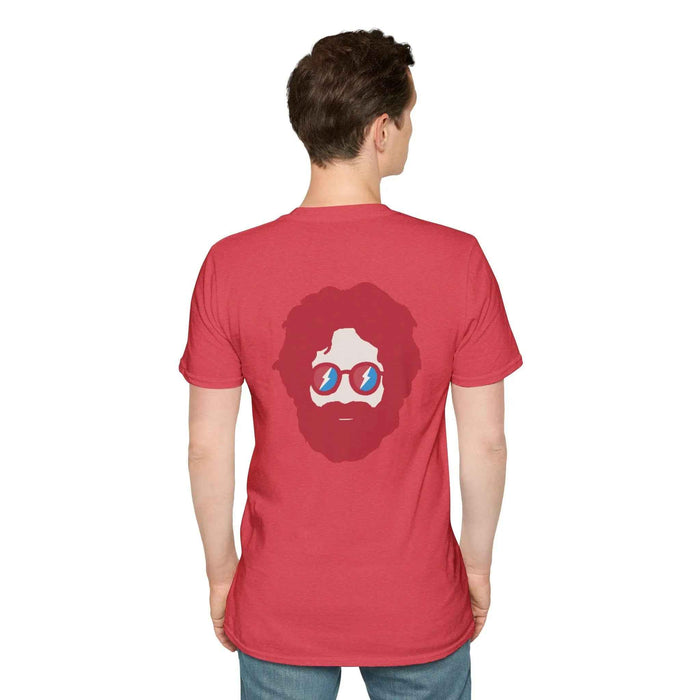 Jerry Garcia Color Match Two-Sided Vineyard Collection T-Shirt