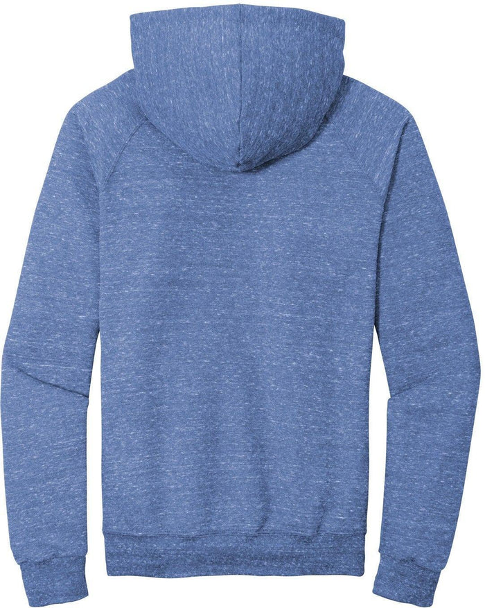 no-logo Jerzees Snow Heather French Terry Raglan Hoodie-Regular-Jerzees-Thread Logic