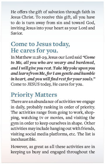 Jesus Cares