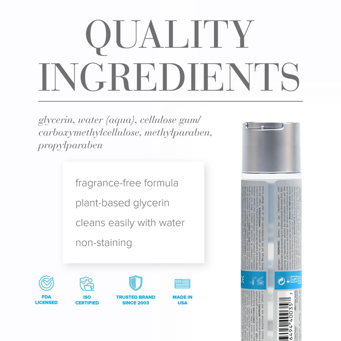 JO H2O Water Based Lubricant Mini Lubricant