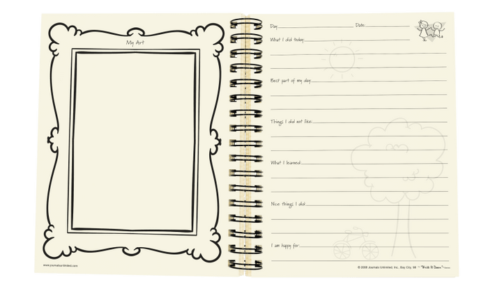 Kids Stuff Journal - Premium Gifts from Journals Unlimited - Just $20.00! Shop now at Pat's Monograms