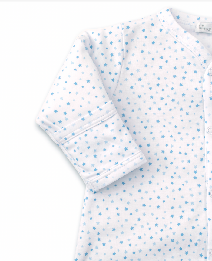 Kissy Kissy - Converter Gown - Superstars White w/ Blue