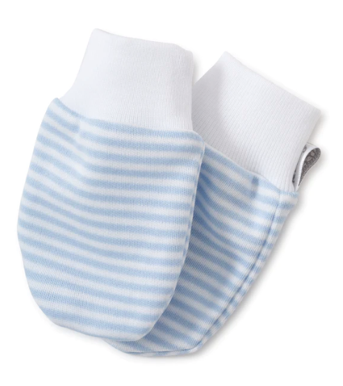 Kissy Kissy - Mittens - Blue Stripes