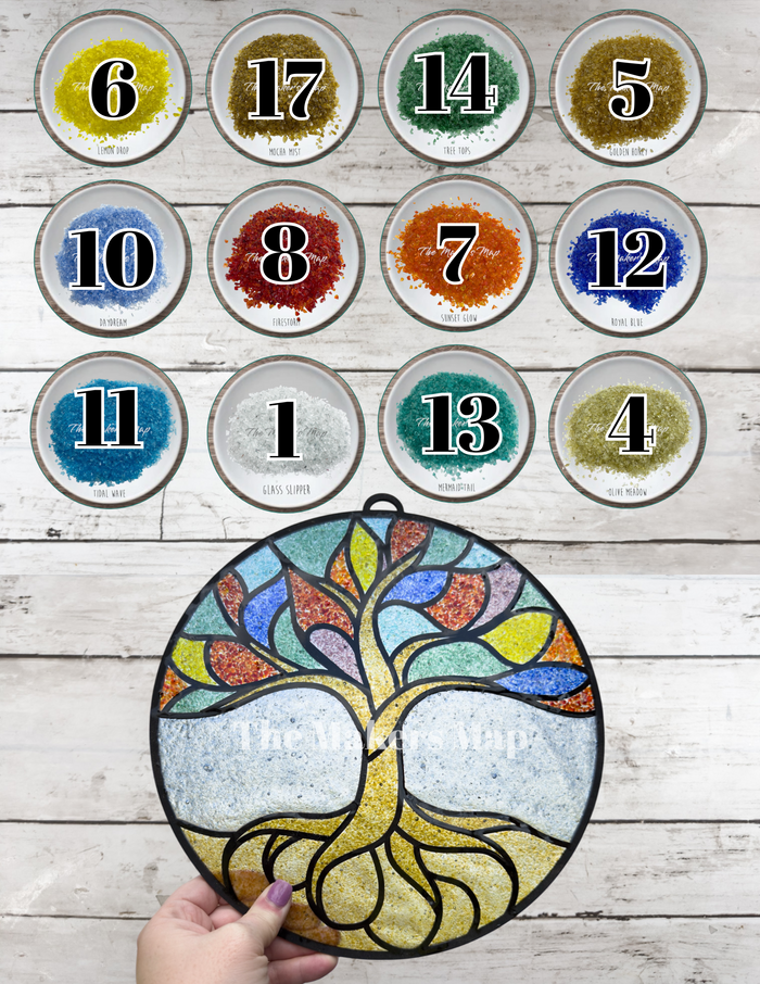 Kit R Style 117 Tree of Life Laser Cutout and Glass