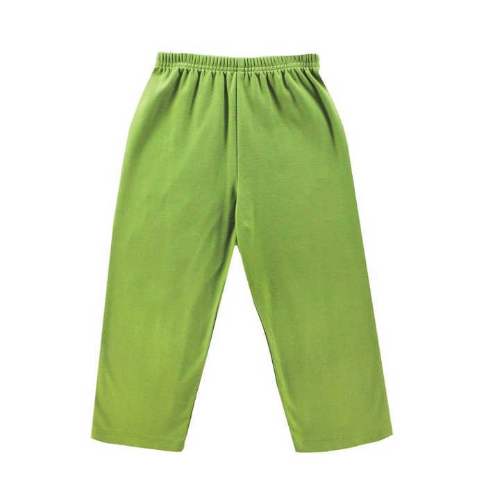 Knit Banded Pants - Sage Green