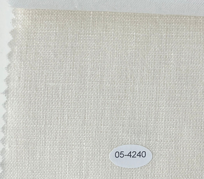 L3 Swatch Collection – 62 Linen Blend Swatches in White & Natural Tones