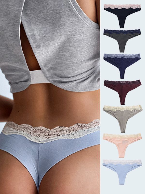 Lace Modal Fabric Sports Panties