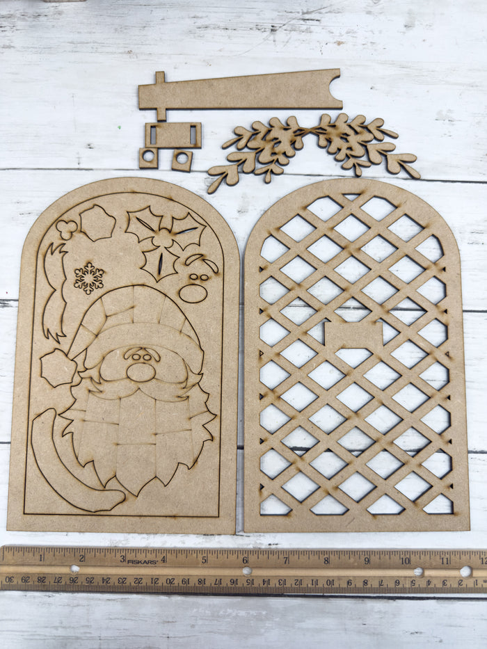 Lattice Arch Santa DIY Kit