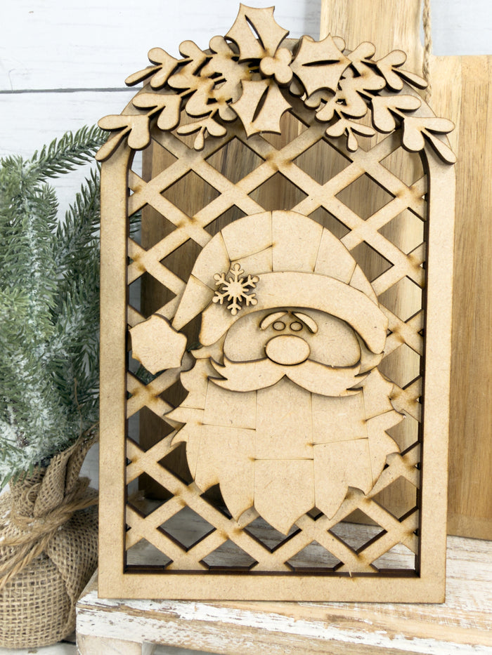 Lattice Arch Santa DIY Kit