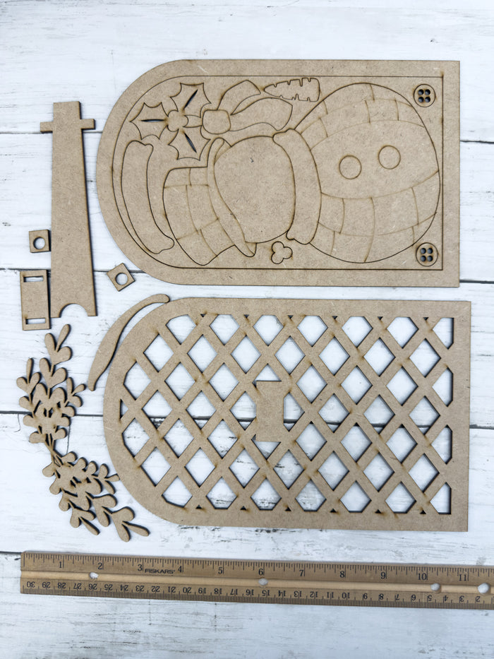 Lattice Arch Snowman DIY Kit