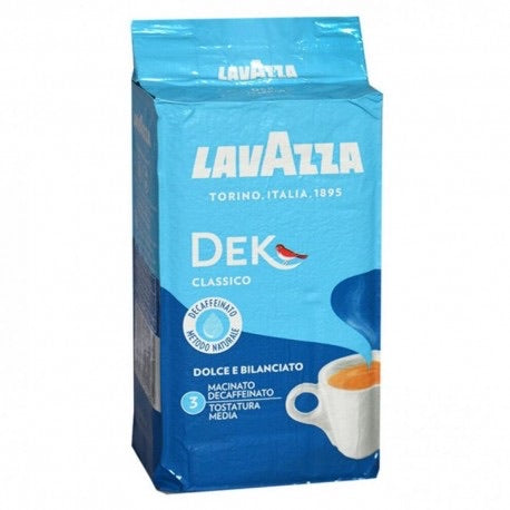 Lavazza Dek classico 250g; decaf espresso