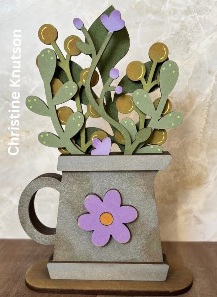 Layered Pitcher Flowers DIY Kit
